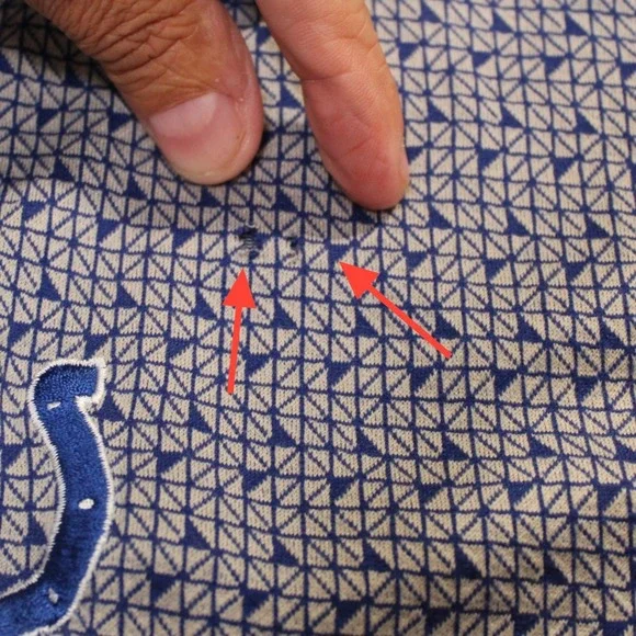 NFL Team Apparel Indianapolis Colts Reebok Polo Shirt XL Extra Large‎ - Picture 8 of 12